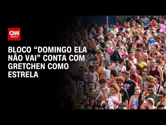 Domingo de Carnaval em SP tem os blocos "Domingo ela não vai" e "Ritaleena" | AGORA