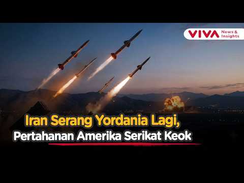 Konflik Memanas! Iran Hantam Yordania Lagi, Pertahanan AS Keok