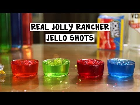 Real Jolly Rancher Jello Shots