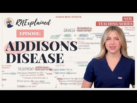 Addison's Disease│PART 1│Made Simple for Nursing Students and NCLEX Prep