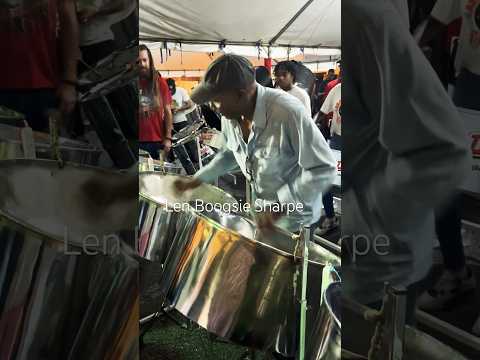 Boogsie still going at it. #trinidadandtobago #steelpan  #shortvideos