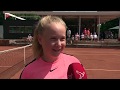 Jeugdige tennistop bij tennistoernooi LTVL in Lelystad