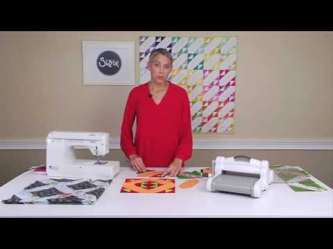 How to Piece the Signature Block - Sizzix