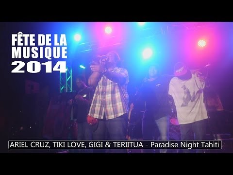 Fête de la zik 2014 - Reggae impro Teriitua, Gigi, Ariel et Tiki Love
