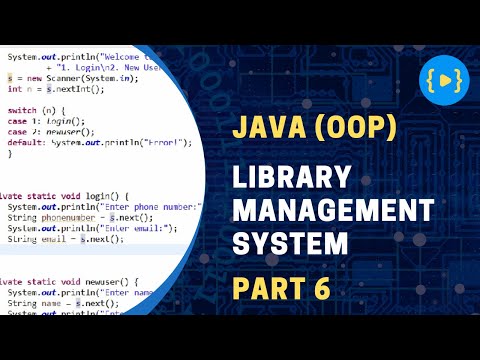 Library Management System Using Java Object Oriented Programming Oop Part 6
