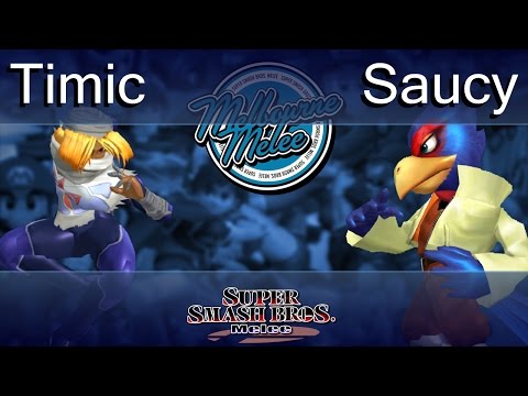 CW Ranbat Dec'16 - SSBM Singles - Timic vs Saucy