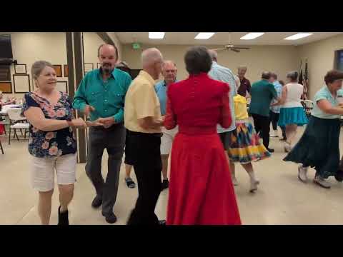 Square dancing with Curt Braffet at the Dandy Dancers in Caseyville, IL.