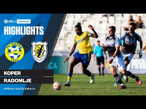 Koper 1 - 0 Radomlje | 2. krog 2023/24 #PrvaLigaTelemach