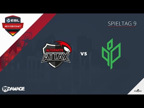 CS:GO - ALTERNATE aTTaX vs Sprout - ESL Wintermeisterschaft 2018 - Tag 9 - Train