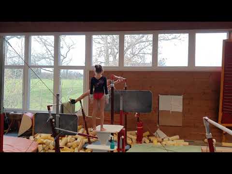 Angelina Diana Winiger ! Uneven Bar Gymnastics Jaeger!!