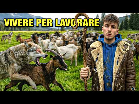 This is the HARD LIFE of a SHEPHERD in ITALY