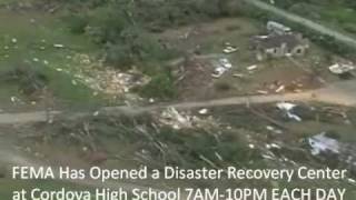 preview picture of video 'Cordova Tornado Aftermath 2011'