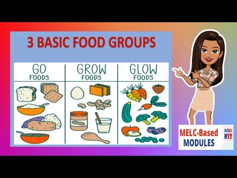 The 3 Basic Food Group | Go Grow and Glow Food