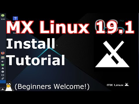 MX Linux 19.1 Install | (A Step-By-Step Linux Beginners Guide) Video