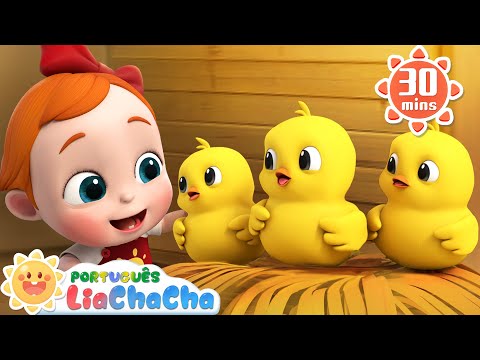 OS PINTINHOS DIZEM | Canção da Fazenda | LiaChaCha em Português - Músicas Infantis