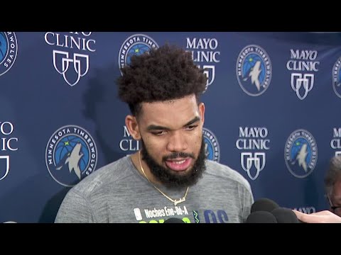 Karl-Anthony Towns: Wolves series against Suns 'most important of my career'
