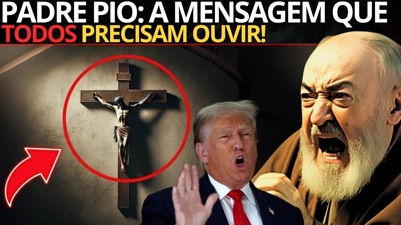URGENTE! VOCÊ TEM UM CRUCIFIXO EM CASA? ESCUTE ESTA MENSAGEM CHOCANTE DO PADRE PIO!