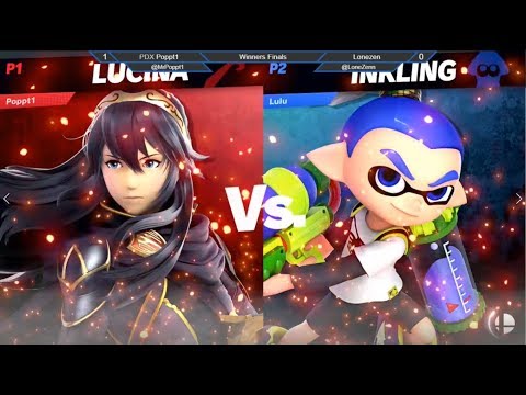 SaS6 - Poppt1 (Lucina) vs LoneZen (Inkling, Greninja) - Winners Finals