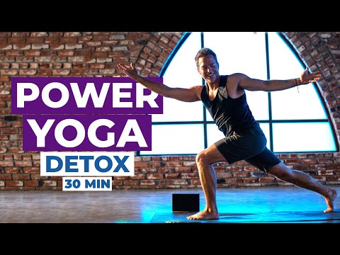 Detox Yoga: Energizing 30-Minute Power Flow for Flexibility & Strength!