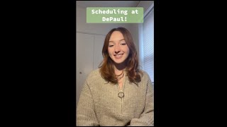 Course Scheduling at DePaul