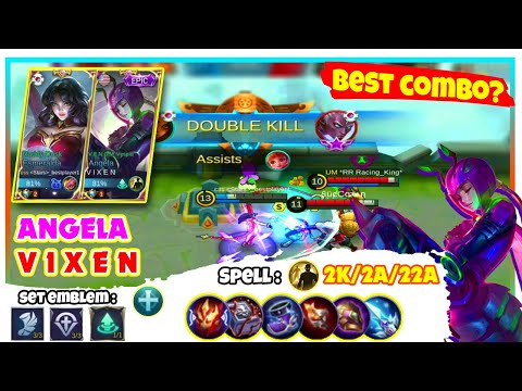 Angela Top Global 1 | Combo with Esmeralda | Meta Season 15?? | V I X E N | Mobile Legend