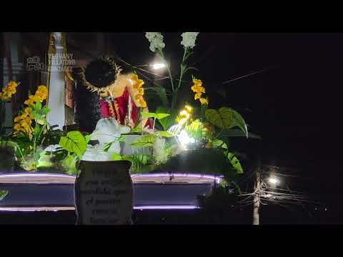 Viacrucis con la imagen del Señor atado a la columna, Chiantla 2026.