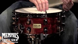 Video thumbnail for Tama 14x6 S.L.P. G-Bubinga Snare Drum with Black Nickel Hardware (LGB146NQB) by Memphis Drum Shop