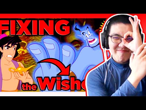 ♀️ Ruler.. Film Theory: Aladdin's Mistake - How to Marry Jasmine in ONE Wish! (Disney Aladdin) React