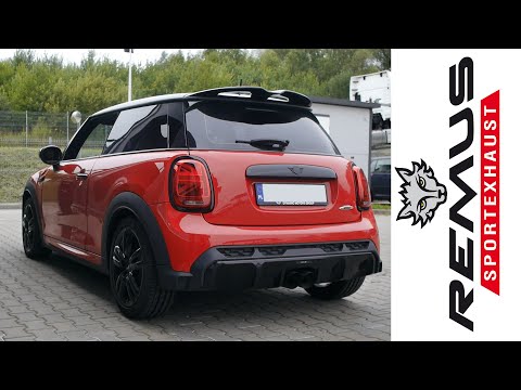 MINI Cooper JCW F56 | Wydech Remus GPF-Bypass Valved Exhaust | Wydechowe.pl