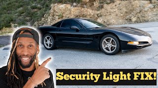 Finally Fixing my C5 Security Light ISSUE! / Corvette P1631 ERROR FIX!