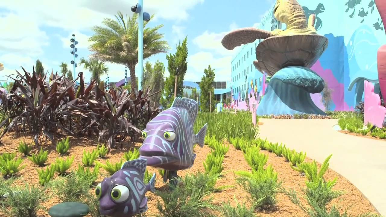 Disney's Art of Animation Resort exterior tour