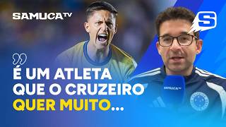 BRIAN RODRÍGUEZ, LUCHO E WESLEY: SAMUEL VENÂNCIO ATUALIZA O MERCADO DO CRUZEIRO