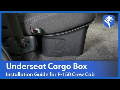TYGER Under Seat Cargo Box Installation on 15-18 F-150 Crew Cab