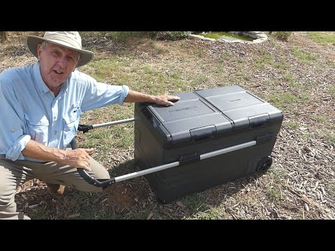 Off Grid Senior tries out New Air's 122 QT freezer/Fridge Model NPR122GA00