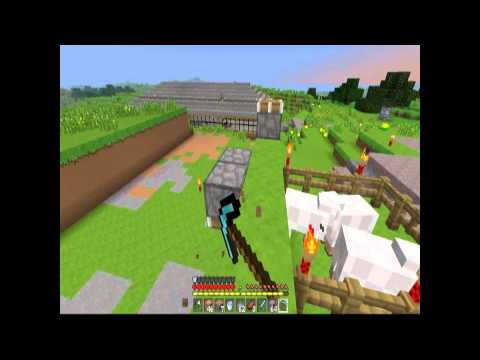 Minecraft - Tehdään automaatti farmi melkein valmiiksi. osa30.