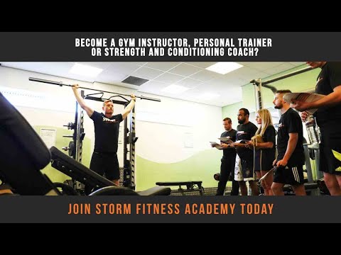 Become a fitness professional with Storm Fitness Academy