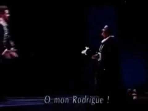 Giuseppe GIACOMINI and Giorgio ZANCANARO. Don Carlos and Rodrigo duet. DON CARLOS. VERDI