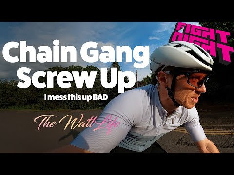 Chain Gang Screw Up | I mess up BAD