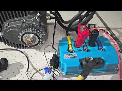 35 kw bldc motor 🙆‍♀️😎💪 Sotion fw 03 controller fardriver nd 72500