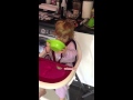 Twins Messy Breakfast