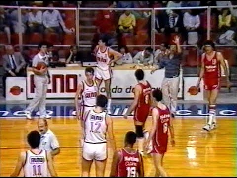 A2 Play out 1987/'88 Alno Fabriano Basket - Maltinti Pistoia 103-96