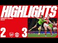 HIGHLIGHTS | Arsenal vs Manchester United (2-3) | Women's Super League