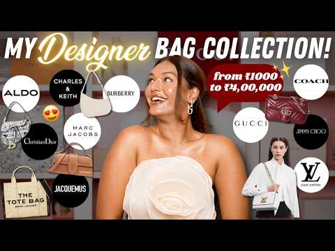 My Designer BAG COLLECTION! From 1000 to 4 LACS! Sarah Sarosh