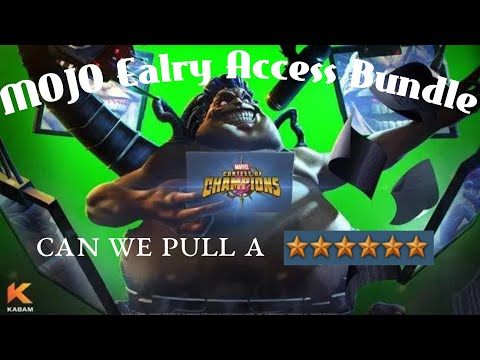 MCOC Mojo Early Access Bundle CEO Luck!?!?