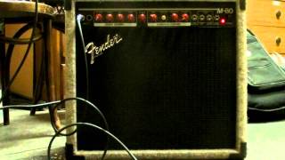 Video thumbnail for Fender M-80 Amplifier | Clean & Overdrive Channel Tone Test! by intheblues