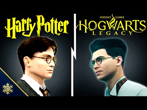 Harry Potter meets MC from Hogwarts Legacy