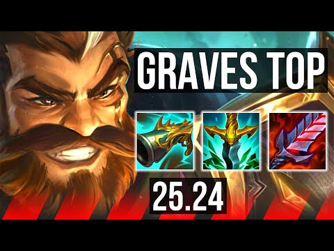 GRAVES vs VAYNE (TOP) | EUW Master | 25.24