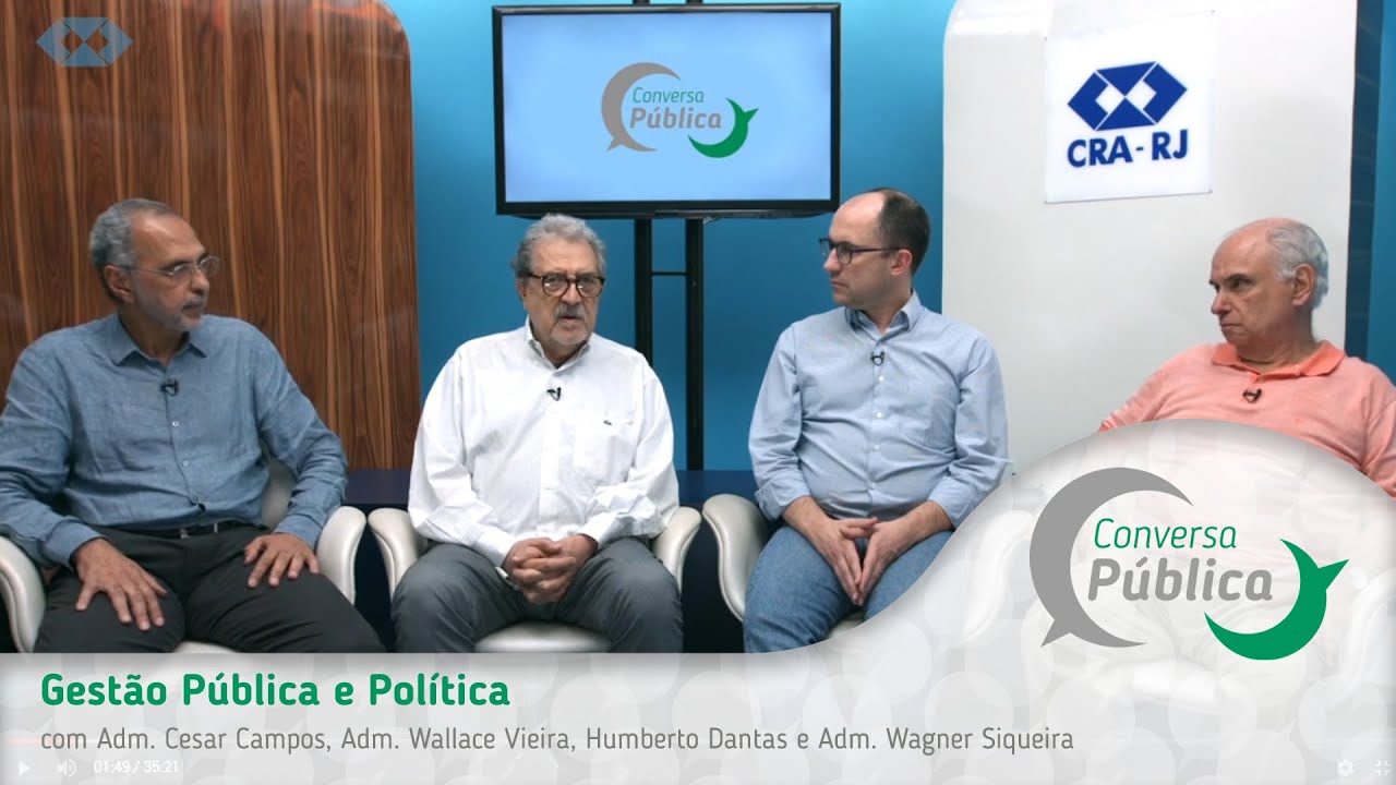 Conversa Pública: Gestão Pública e Política