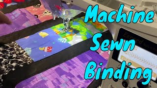 How I Machine Sew a Quilt Binding