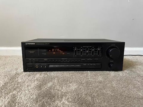Pioneer SX-201 Home Stereo Audio AM FM Receiver
